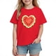 thumbnail image 3 of TaTaai School Season Cute Print Short Sleeve T-Shirt, Valentine's Day Casual Top, Unisex All Season Graphic Tee Gift, 3 of 8