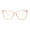 Pink, variant on Womens Oversize Cat Eye Chic Blue Light Filtering Computer Eyeglasses Black