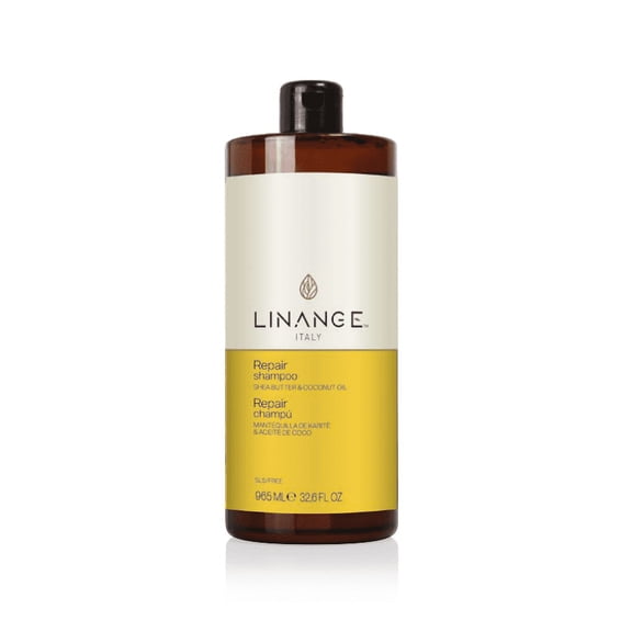 Linange Repair Shampoo with Shea Butter, Coconut Oil (32.6 oz.)
