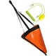 thumbnail image 1 of Juego de ancla para barco, boya de ancla, bola de PVC, material de nailon con cuerda flotante para 32 pulgadas, 1 of 9