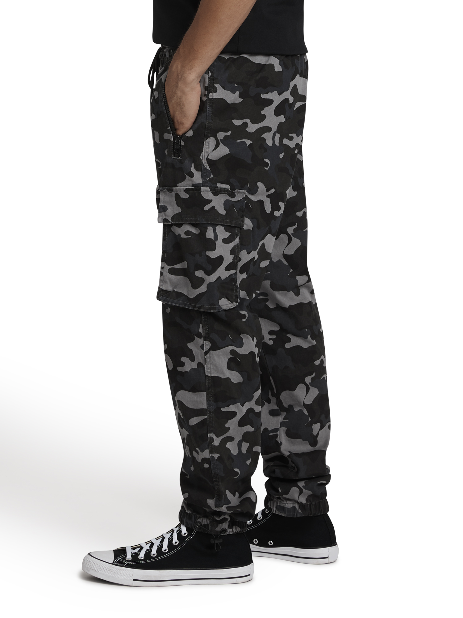 Dogg Supply by Snoop Dogg Men's and Big Men's Bungee Cargo Pants, Sizes ...