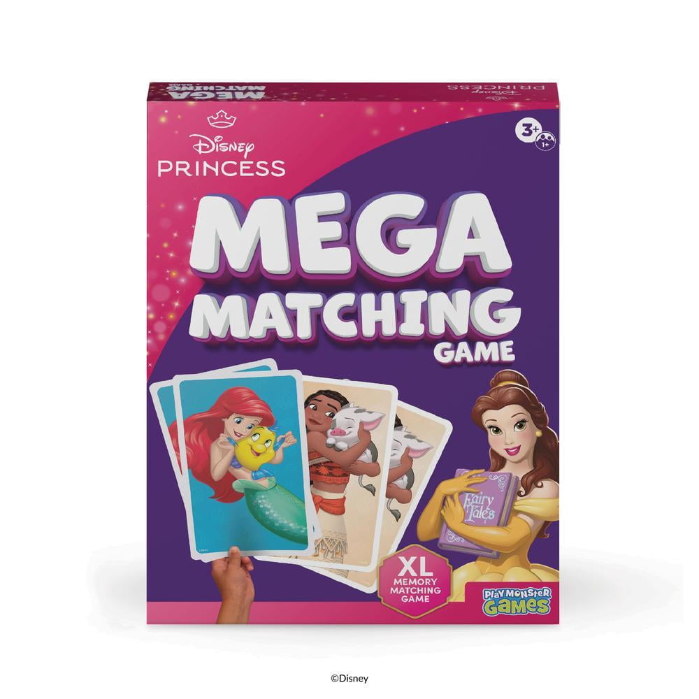 Disney Princess Memory Match Game - 72-Piece Educational Game for