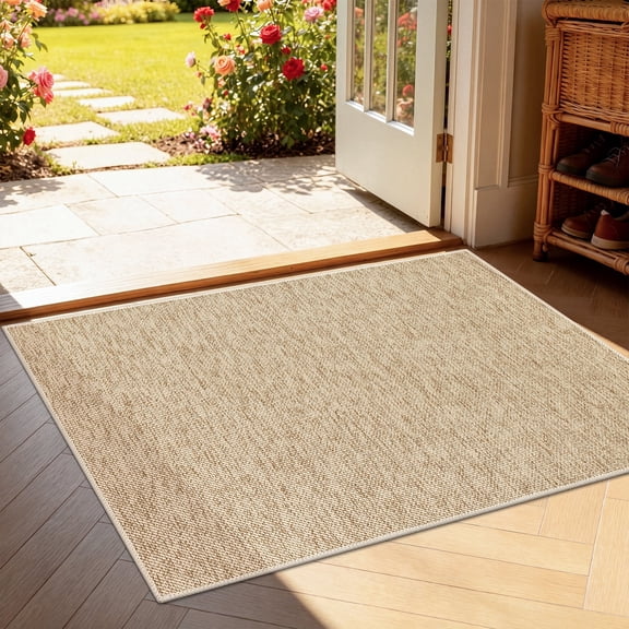 Enyhom Yellow Front Door Mat 23" x 36" Durable Welcome Mat for Outdoor Indoor Kitchen Rugs, Dirt Trapper Door Mat Area Rugs