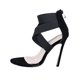 thumbnail image 2 of Zapatos de mujer Patrón de serpiente Sandalias Moda Tacones altos transparentes Zapatos grandes Wmkox8yii  hfjk4400, 2 of 6