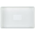 thumbnail image 3 of Ancona Holbrook Pure Stone Rectangular Bathroom Vessel Sink in Black and White, 3 of 5
