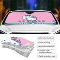 thumbnail image 5 of Windshield Sun Shade Foldable Car Front Window Sunshade For Car Suv Trucks Vans - Best Heat Shield Blocker Visor Cover Blocks Uv Rays And Keeps Your Vehicle Cool-Small, 5 of 5