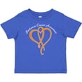 thumbnail image 3 of Inktastic Leukemia Awareness with Orange Ribbon Heart Boys or Girls Baby T-Shirt, 3 of 5