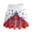 American Flag Pattern, variant on HELLHERO Pumpkin Cat Pattern Polyester Spandex Fabric Tennis Skirt with Built-in Shorts, Side Pockets 2 Side Pockets Golf Skorts for Training Vacation Daily Wear