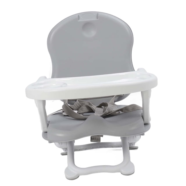Silla de comedor para niños Pequeños, Silla de comedor de Bebé Altura Portátil Ajustable Con Bandeja Extraible Para Niños