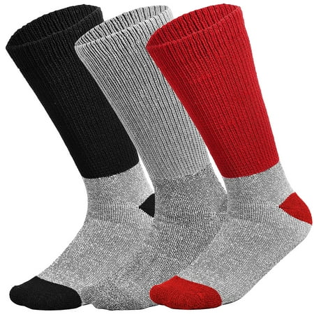 Doctor Recommend Thermal Diabetic Socks Keep Foot Warm Non-Binding Crew Socks For Men Women 3 (Best Socks To Keep Your Feet Warm And Dry)