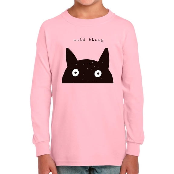 Cute Little Wild Thing Long Sleeve Toddler - Toddler Long Sleeve Tee