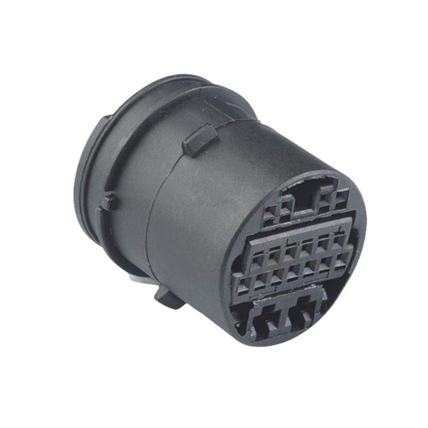 Conector de arnés de cables redondo de 19 pines, enchufe automotriz de 19 pines