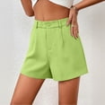 thumbnail image 5 of LEKWK Shorts for Women Plus Size Lightweight Baggy Comfy Wide Leg Shorts High Waisted Comfy Lounge Shorts with Pockets Summer Fashion Daily Wear, 5 of 6