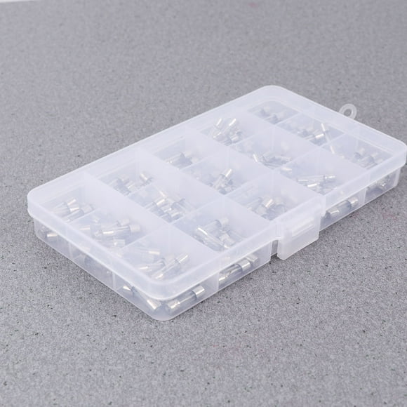 GOOHOCHY 150Pcs Glass Fuses for Instruments and Cars Glass Fuses Assorted Kit