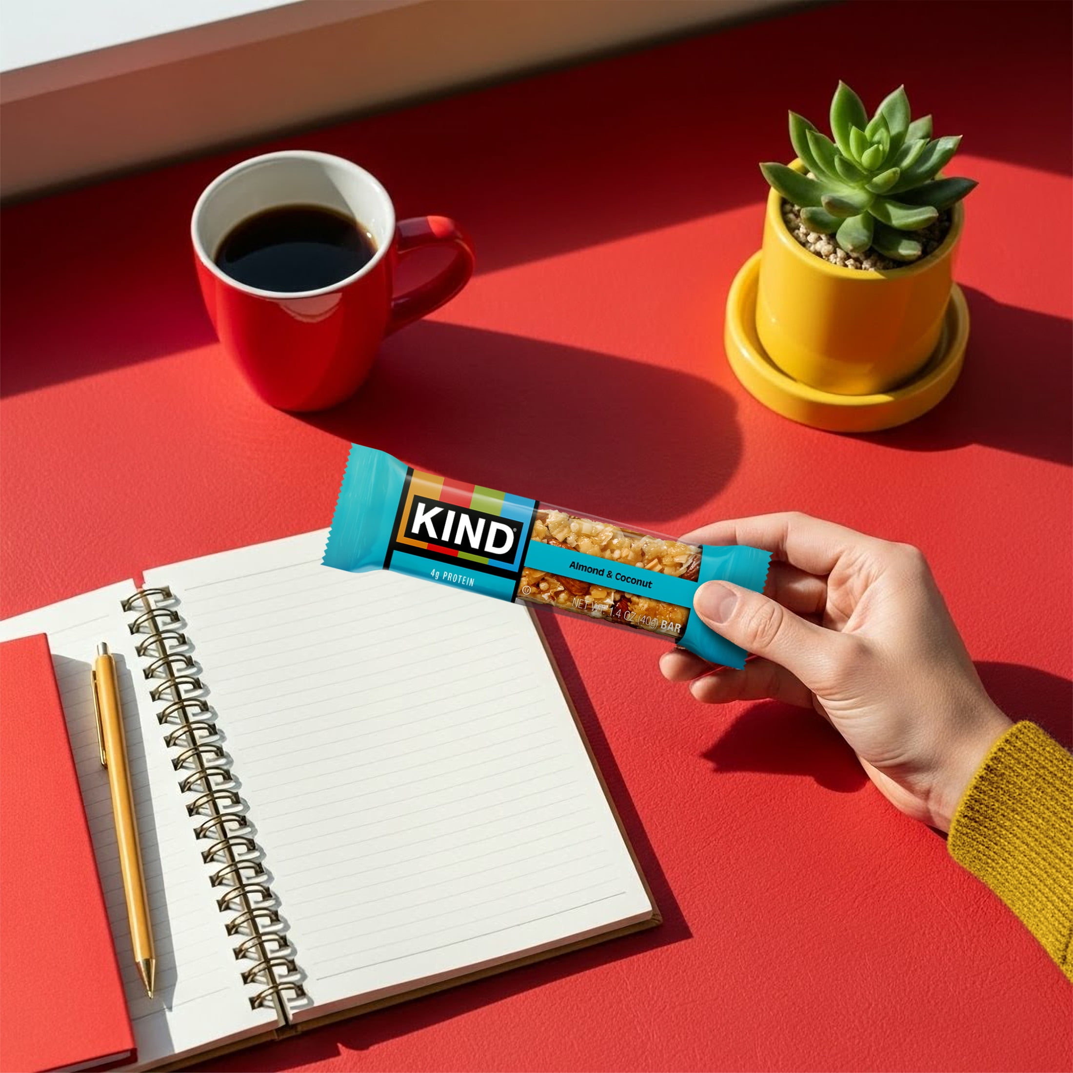 (6 pack) KIND Nut Bars, Almond & Coconut, 1.4 oz, 1 Count