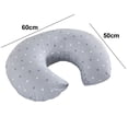thumbnail image 2 of Funda de almohada para amamantar, funda de almohada para amamantar, suave en forma de U, funda para almohadilla de alimentación para recién nacidos, 2 of 5