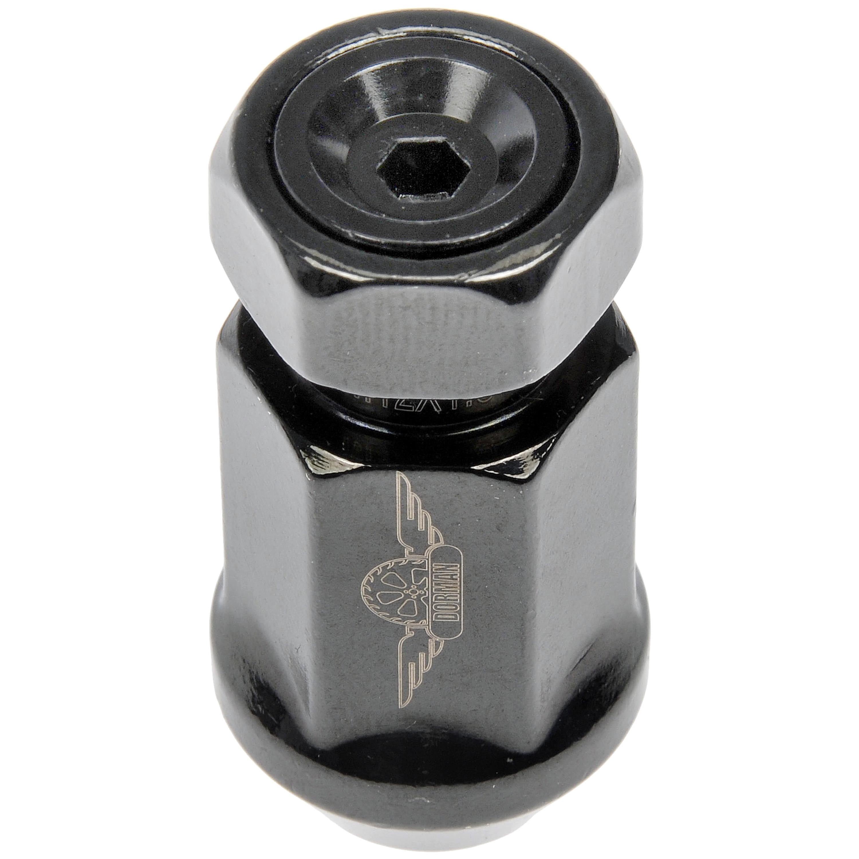 Dorman 712-645A Wheel Lug Nut for Specific Models, Black (Pack of 20)