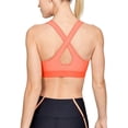 thumbnail image 2 of Under Armour Womens Heathered Cross Back Medium Support Compression Sports Bra, 2 of 2