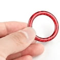thumbnail image 1 of Yimiti Real Soft Carbon Fiber Sticker For Tesla For Model 3 Highland 2024 Trunk Button,Red, 1 of 9