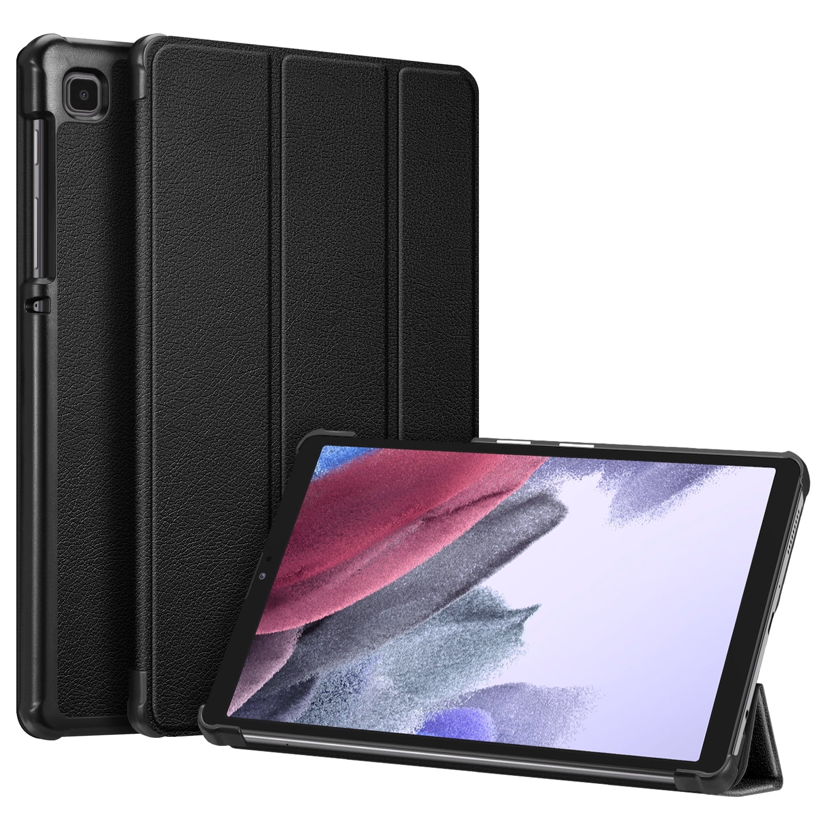 Fintie Slim Case for Samsung Galaxy Tab A7 Lite 8.7 inch 2021 Model (SM-T220/T225/T227), Ultra Thin Lightweight Hard Back Shell Tri-Fold Stand Cover, Black