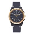 thumbnail image 1 of Reloj De Cuarzo Reloj Reloj De Pu Hombres Casual Elegante Cuarzo Analógico PU Correa De Cuero Reloj De Pulsera De Negocios Azul EOTVIA No, 1 of 1
