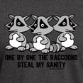thumbnail image 3 of CafePress - One By One The Raccoons Dark T Shirt - Men's Classic Graphic Cotton T-Shirt, 3 of 4