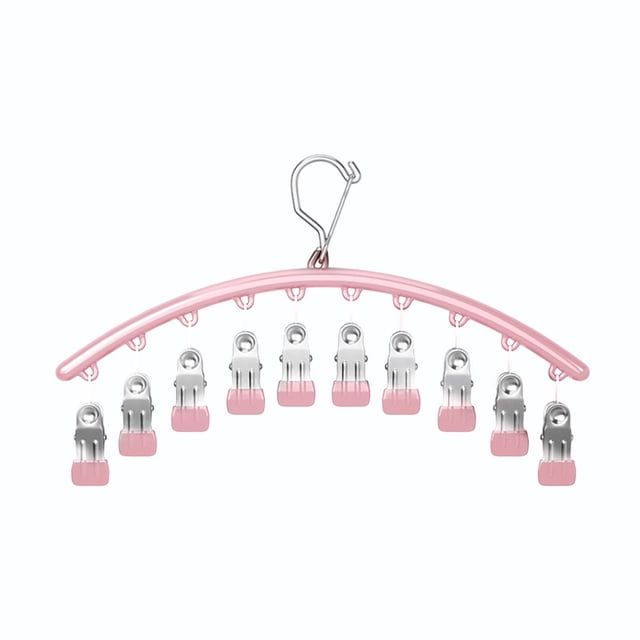 Under 10 Home Textile Storage A Pants Hanger with 10 Clips That Can Accommodate Small Clothes A Clothes Hook That Space and A Wardrobe for Hanging and Storing Clothes