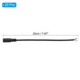 thumbnail image 2 of Uxcell 8 Inch DC Power Cable, 20 Pcs 5.5mm x 2.1mm Barrel Plug Socket Cables DC Female Plug to Bare Wire Open Adapter, 2 of 5