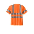 thumbnail image 5 of CornerStone ® - ANSI 107 Class 3 Short Sleeve Snag-Resistant Reflective T-Shirt. CS408, 5 of 5