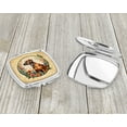 thumbnail image 3 of Rhodesian Ridgeback and Flowers Compact Mirror 2.75 in x 3 in, 3 of 4