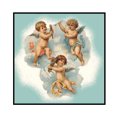 thumbnail image 1 of Cuadros Decorativos Baby Angel DIY bordado completo conjunto lienzo hilo de algodón pintura punto de cruz Tmvgtek embutido en tela, 1 of 9