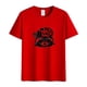 thumbnail image 4 of Camiseta de manga corta con cuello redondo para hombre y mujer de algodón con estampado de mapache divertido de Trash Danda, imprescindible para el verano, 4 of 5