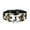 J, variant on Vintage Beaded Bracelet English Letter Flower Leather Bracelet for Men and Women Versatile Time Gem Weaving Beaded Handicraft Gift