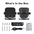 thumbnail image 4 of Bocina Compacta Herdio 100W Negra a Prueba de Agua Compatible con Bluetooth para Vehicles Powersport, 4 of 7