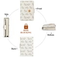 thumbnail image 5 of GAEKEAO Small Womens Wallet RFID Blocking Bifold Card Holder Tassel Vegan Leather Wallets with Zipper Pocket, 5 of 8
