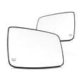 thumbnail image 3 of For Ram 1500 Classic 2019 2020 2021 2022 Mirror Glass Driver and Passenger Side | Pair | w/ Backing Plate Heated | Replacement For CH1324117, CH1325117 | 615343572635, 68050298AA, 3 of 8