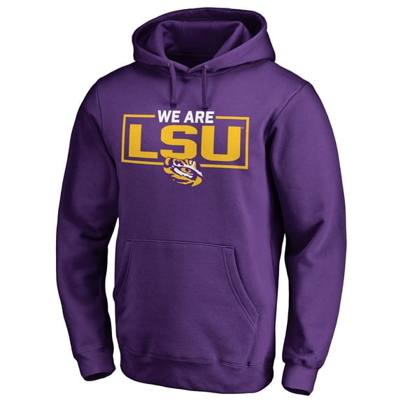 Men's Purple LSU Tigers We Are Icon Pullover Hoodie
