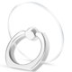 thumbnail image 1 of Tacomege Soporte Transparente Para Anillo De Teléfono, Soporte Para Anillo De Dedo, Soporte Para Teléfono Celular, Tableta, Accesorios (Redondo-Transparente) (1), 1 of 5