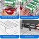 thumbnail image 3 of Organizador de latas para frigorífico, dispensador de latas, organizador de latas para frigorífico, dispensador de latas para bebidas, cerveza, refrescos, espacio de almacenamiento para 10 latas de, 3 of 6