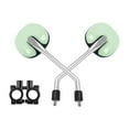 thumbnail image 4 of Siruishop Mountain Bike Rearview Mirror Set Side Mirrors Waterproof Drop Resistant Back Mirror Round Mirrors for Bike Modification Green, 4 of 8