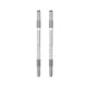 thumbnail image 1 of Qarigey 2 uds pluma de Manual de doble cristal acrílico accesorios de doble cabeza bolígrafos herramientas redondas de maquillaje Suministros de Blanco, 1 of 6