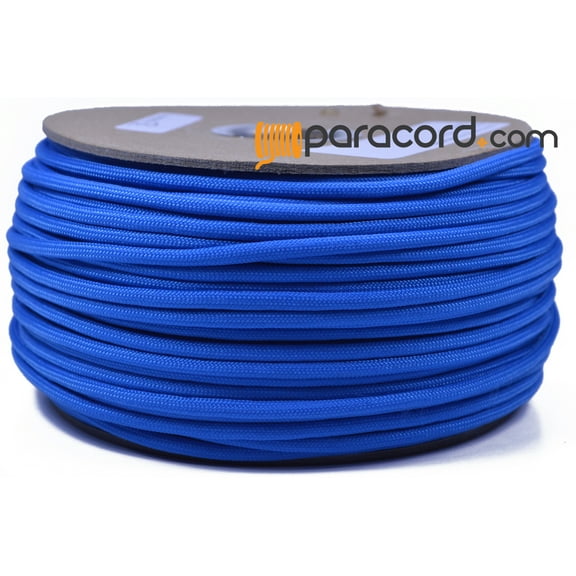 Bored Paracord Brand 550 Type III Paracord - Colonial Blue - 250 Feet Spool