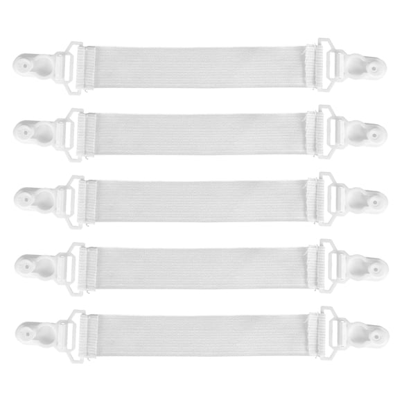 16pcs Adjustable Sheet Clips Strap Bed Sheet Holder Mattress Gripper Clips