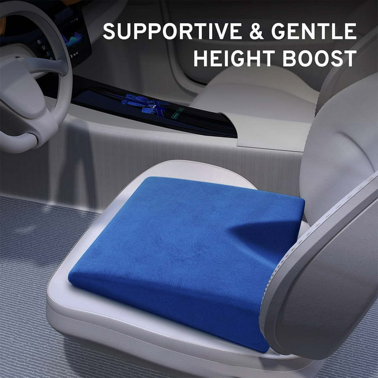 Wedge Car Seat Cushion Memory Foam Firm Coccyx Tailbone Orthopedic