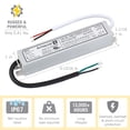 thumbnail image 5 of Armacost Lighting 851000 100 Watt LED Power Supply, Silver, 5 of 5