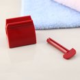 thumbnail image 4 of YIHONGMU Toothpaste Squeezer & Dispenser Stand - Red, 4 of 6