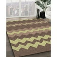 thumbnail image 3 of Ahgly Company Machine Washable Indoor Rectangle Transitional Metallic Gold Area Rugs, 8' x 12', 3 of 7