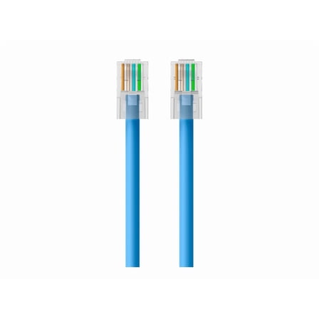 Belkin - Patch cable - RJ-45 (M) to RJ-45 (M) - 2.44 m - UTP - CAT 5e - blue - for Omniview SMB 1x16, SMB 1x8; OmniView SMB CAT5 KVM Switch