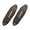 Black 2, variant on Happydeer 2Pcs Ball Hair Clip Bun Maker Hair Roller Curler Deft Bun Twister Shaper Long Hair Easy Fast Snap Roll Tool Lazy Women Hair Styling Accessories