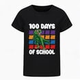 thumbnail image 2 of SHenli 3t Boys Shirts Round Neck Short-Sleeve T-Shirt Cute Summer Tops 100 Days Of School Shirt Boys, 2 of 3